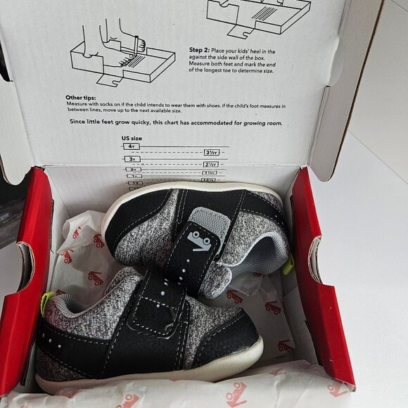 See Kai Run - Ryder II Gray/Black - Infant Size 4 - Picture 6 of 6